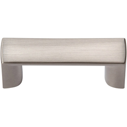 Tableau Squared Pull 1-7/16 inch Center to Center Brushed Nickel