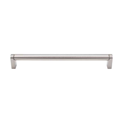 8-13/16 Inch Center to Center Pennington Bar Pulls, Brushed Satin Nickel