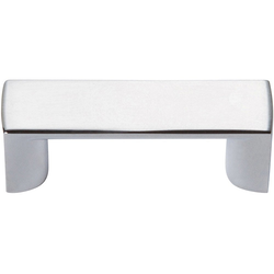 Tableau Squared Pull 1-7/16 inch Center to Center Polished Chrome
