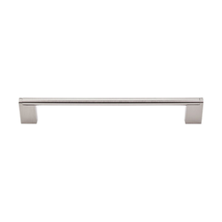 8-13/16 Inch Center to Center Princetonian Bar Pulls, Brushed Satin Nickel