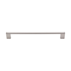 11-11/32 Inch Center to Center Princetonian Bar Pulls, Brushed Satin Nickel