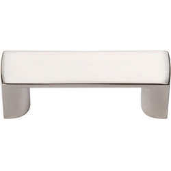 Tableau Squared Pull 1-7/16 inch Center to Center Polished Nickel