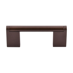3 Inch Center to Center Princetonian Bar Pulls, Oil Rubbed Bronze