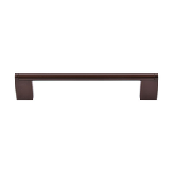 6-5/16 Inch Center to Center Princetonian Bar Pulls, Oil Rubbed Bronze