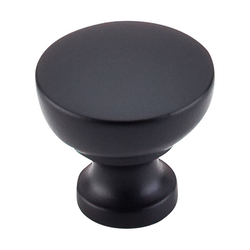 1-1/4 Inch Length Dakota Bergen Cabinet Knob, Flat Black
