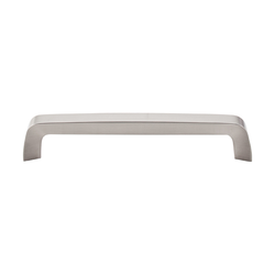6-5/16 Inch Center to Center Nouveau III Bar Pull Tapered Bar Cabinet Pull, Brushed Satin Nickel