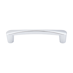 5-1/16 Inch Center to Center Nouveau III Infinity Bar Pull , Polished Chrome