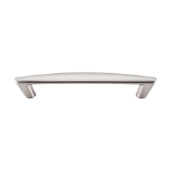5-1/16 Inch Center to Center Nouveau III Tinley Cabinet Pull, Brushed Satin Nickel