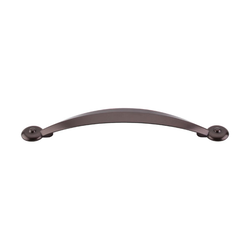 5-1/16 Inch Center to Center Dakota Angle Cabinet Pull, Oil Rubbed Bronze