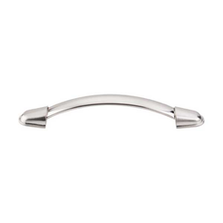 5-1/16 Inch Center to Center Asbury Buckle Cabinet Pull, Brushed Satin Nickel