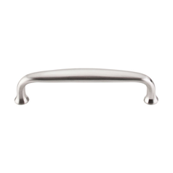 4 Inch Center to Center Asbury Charlotte Cabinet Pull, Brushed Satin Nickel