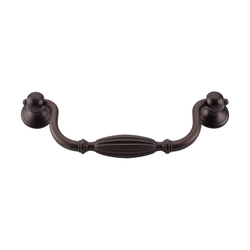 5-1/16 Inch Center to Center Tuscany Drop Pull Cabinet Pull, Oil Rubbed Bronze