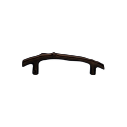 5 Inch Center to Center Aspen Twig Cabinet Pull, Mahogany Bronze
