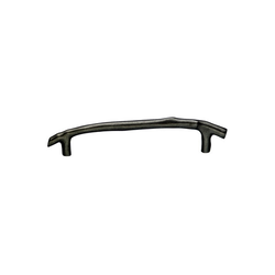 8 Inch Center to Center Aspen Twig Cabinet Pull, Silicon Bronze Light