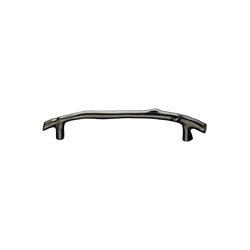 12 Inch Center to Center Aspen Twig Cabinet Pull, Silicon Bronze Light