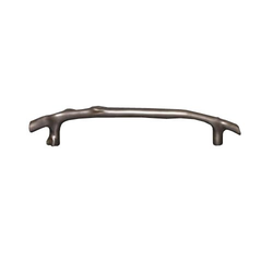 12 Inch Center to Center Aspen Twig Cabinet Pull, Medium Bronze