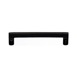 6 Inch Center to Center Aspen Flat Sided Cabinet Pull, Medium Bronze