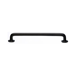 18 Inch Center to Center Aspen Rounded Cabinet Pull, Medium Bronze