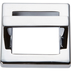 Tableau Pull and Baseplate 1-7/8 inch Center to Center Polished Chrome