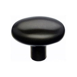 1-9/16 Inch Length Aspen Potato Cabinet Knob, Medium Bronze