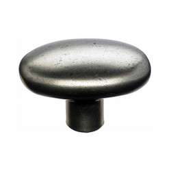 2 Inch Length Aspen Potato Cabinet Knob, Silicon Bronze Light