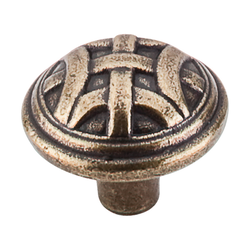 1-1/4 Inch Length Tuscany Celtic Cabinet Knob, German Bronze
