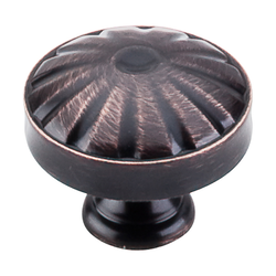 1-1/4 Inch Length Dakota Hudson Cabinet Knob, Tuscan Bronze