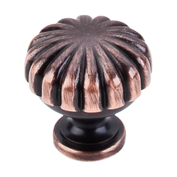 1-1/4 Inch Length Somerset II Melon Cabinet Knob, Tuscan Bronze