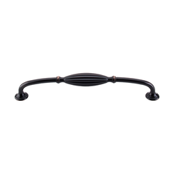 8-13/16 Inch Center to Center Tuscany D-Pull Cabinet Pull, Tuscan Bronze