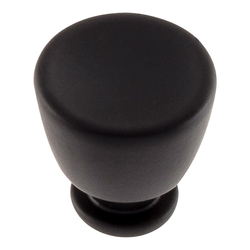 Conga Knob 1-1/8 inch Diameter Matte Black