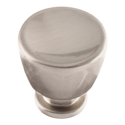 Conga Knob 1-1/8 inch Diameter Brushed Nickel