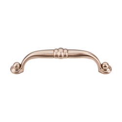 3-3/4 Inch Center to Center Somerset Voss Cabinet Pull, Brushed Bronze
