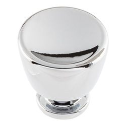 Conga Knob 1-1/8 inch Diameter Polished Chrome