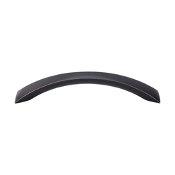 5-1/16 Inch Center to Center Nouveau III Crescent Cabinet Pull, Tuscan Bronze