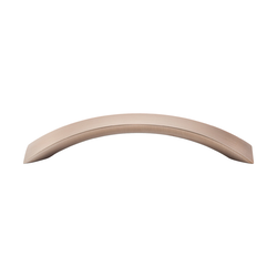 5-1/16 Inch Center to Center Nouveau III Crescent Cabinet Pull, Brushed Bronze