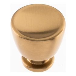 Conga Knob 1-1/8 inch Diameter Warm Brass