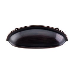 3 Inch Center to Center Somerset Cup Pull, Tuscan Bronze
