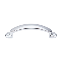 3 Inch Center to Center Somerset Arendal Cabinet Pull, Polished Chrome