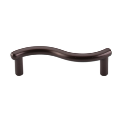 3 Inch Center to Center Nouveau Spiral Cabinet Pull, Oil Rubbed Bronze