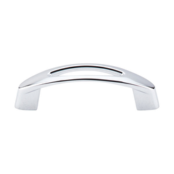 3 Inch Center to Center Nouveau Verona Cabinet Pull, Polished Chrome
