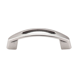 3 Inch Center to Center Nouveau Verona Cabinet Pull, Pewter Antique