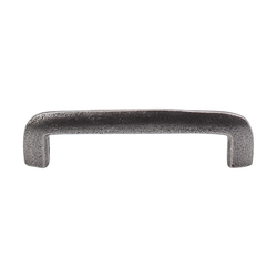 3-13/16 Inch Center to Center Britannia Wedge Cabinet Pull, Cast Iron