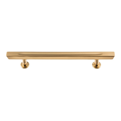 Conga Pull 5-1/16 inch Center to Center Warm Brass