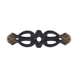 3-3/16 Inch Length Tuscany Backplate Newton, Dark Antique Brass