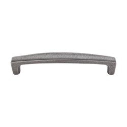 6-5/16 Inch Center to Center Britannia Channel Cabinet Pull, Cast Iron
