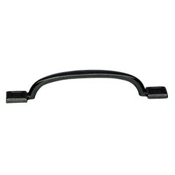 5-1/16 Inch Center to Center Britannia Square Inset Cabinet Pull, Cast Iron