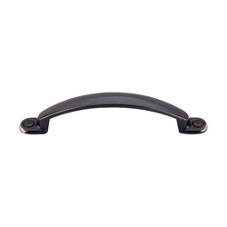 3-3/4 Inch Center to Center Somerset Arendal Cabinet Pull, Tuscan Bronze