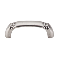 2-1/2 Inch Center to Center Tuscany Dover D-Pull Cabinet Pull, Pewter Antique
