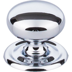 1-1/4 Inch Length Britannia Victoria Cabinet Knob, Polished Chrome