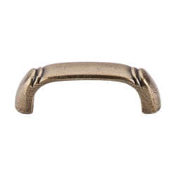 2-1/2 Inch Center to Center Tuscany Dover D-Pull Cabinet Pull, German Bronze
